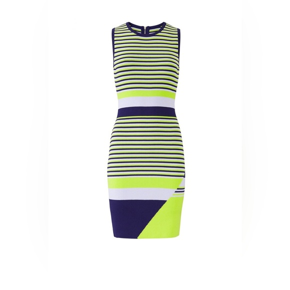 John + Jenn Striped Lucy Knit Dress EUC - Picture 1 of 10